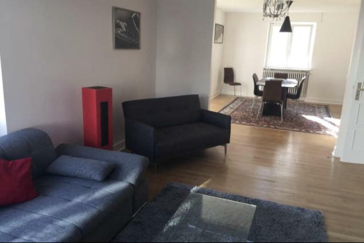 Charmant Appartement Avec Terrasse Dans Villa Strasbourg Luaran gambar