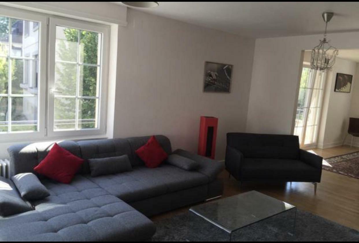 Charmant Appartement Avec Terrasse Dans Villa Strasbourg Luaran gambar