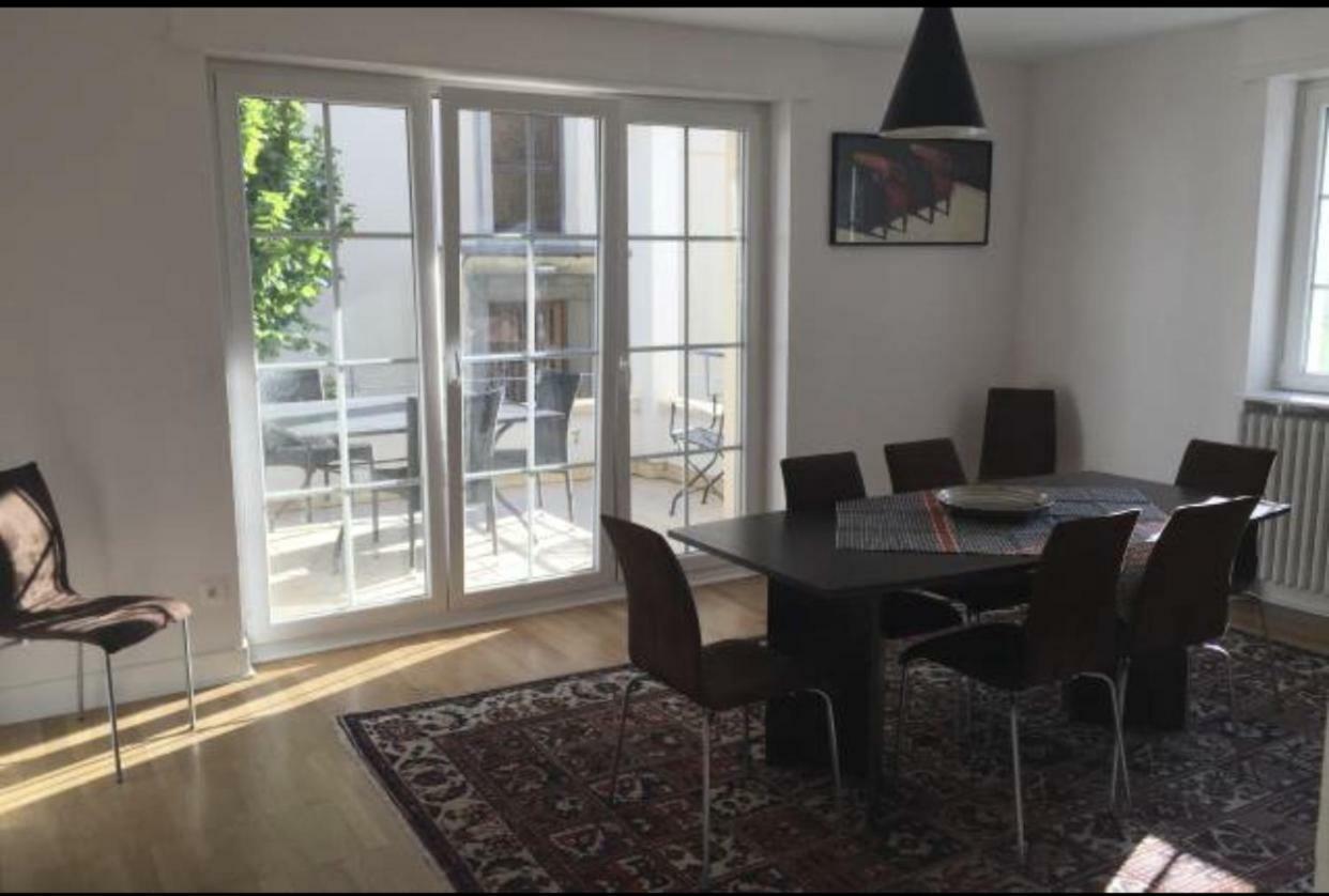 Charmant Appartement Avec Terrasse Dans Villa Strasbourg Luaran gambar